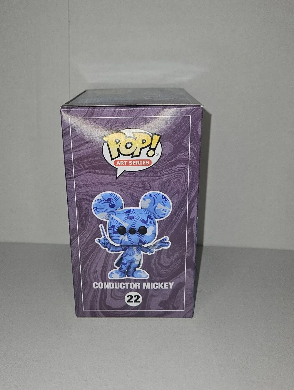 Funko POP! Disney Art Series Conductor Mickey #22 Walmart Exclusive w/ Protector